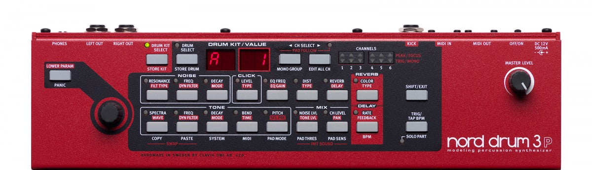 Nord Drum 3P Modeling Percussion Synthesizer - Mint, Open Box, Used