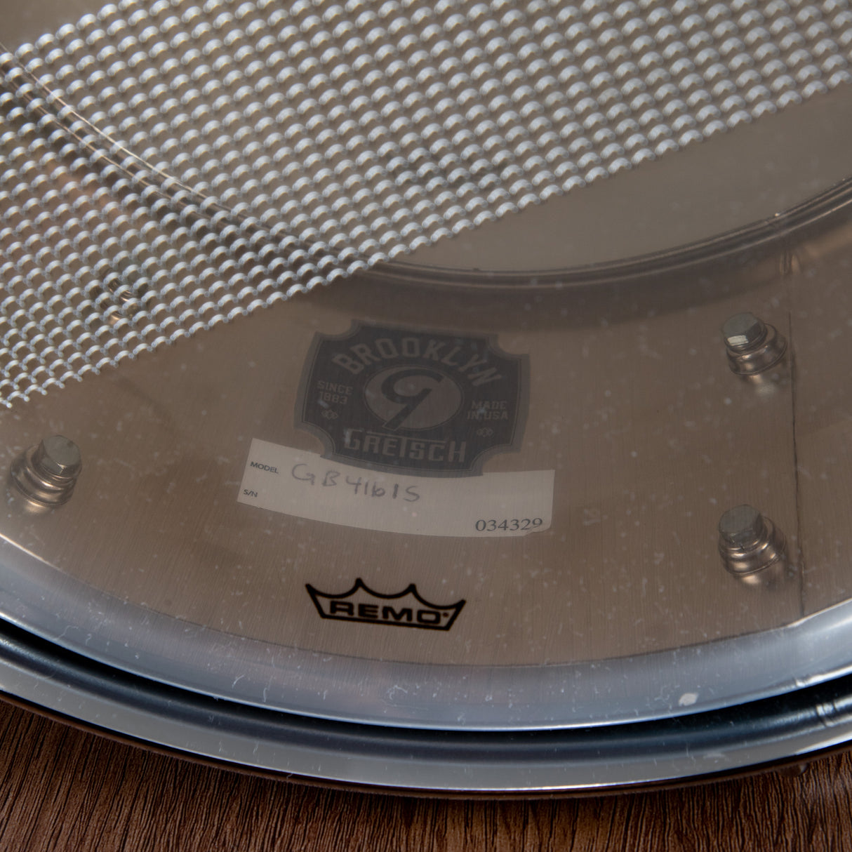 Gretsch Brooklyn 5x10-Inch Chrome Over Brass Snare Drum