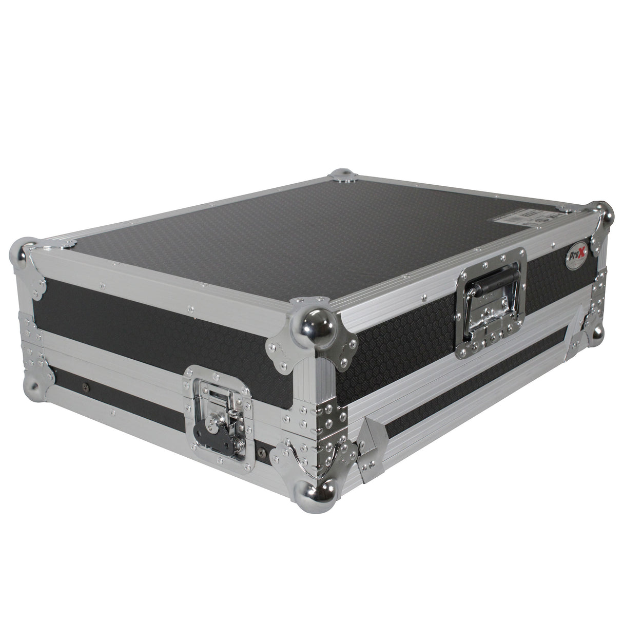 ProX XS-UXLT Universal Flight Style Road For Medium Sized DJ Controllers with Sliding Laptop Shelf