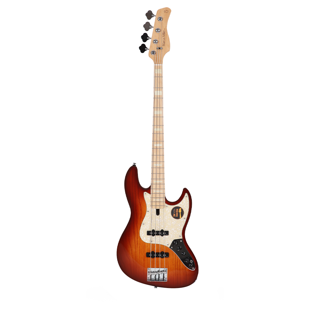 Sire Marcus Miller V7 Swamp Ash-4 Bass Guitar - Tobacco Sunburst