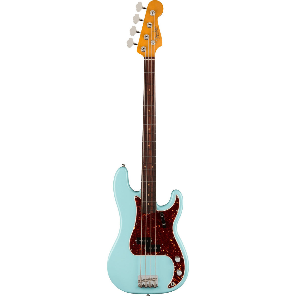 Fender American Vintage II 1960 Precision Bass Guitar - Rosewood Fingerboard, Daphne Blue - Mint, Open Box