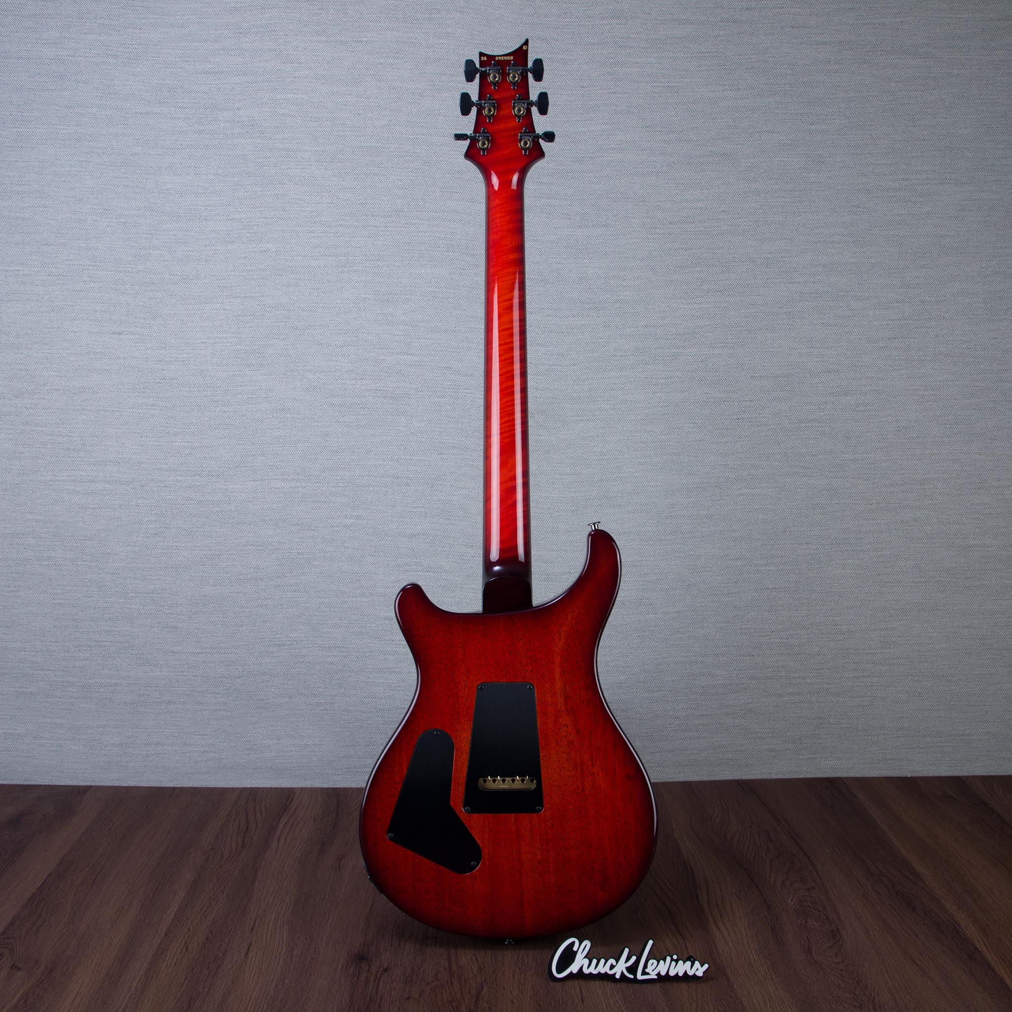 ギター PRS Custom24 10top 2014 FIRE RED BURST PRS Limited Edition Custom 24-08 10-Top Electric Guitar - Fire Red