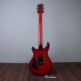 PRS Limited Edition Custom 24-08 10-Top Electric Guitar - Fire Red Burst - #0424105