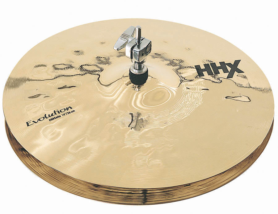 Sabian 14" HHX Evolution Hi-Hat Cymbals - Brilliant Finish