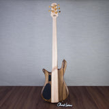 Spector Euro 5 LT Solid Korina Wings 5-String Electric Bass Guitar - Natural Satin - CHUCKSCLUSIVE - #NB23465