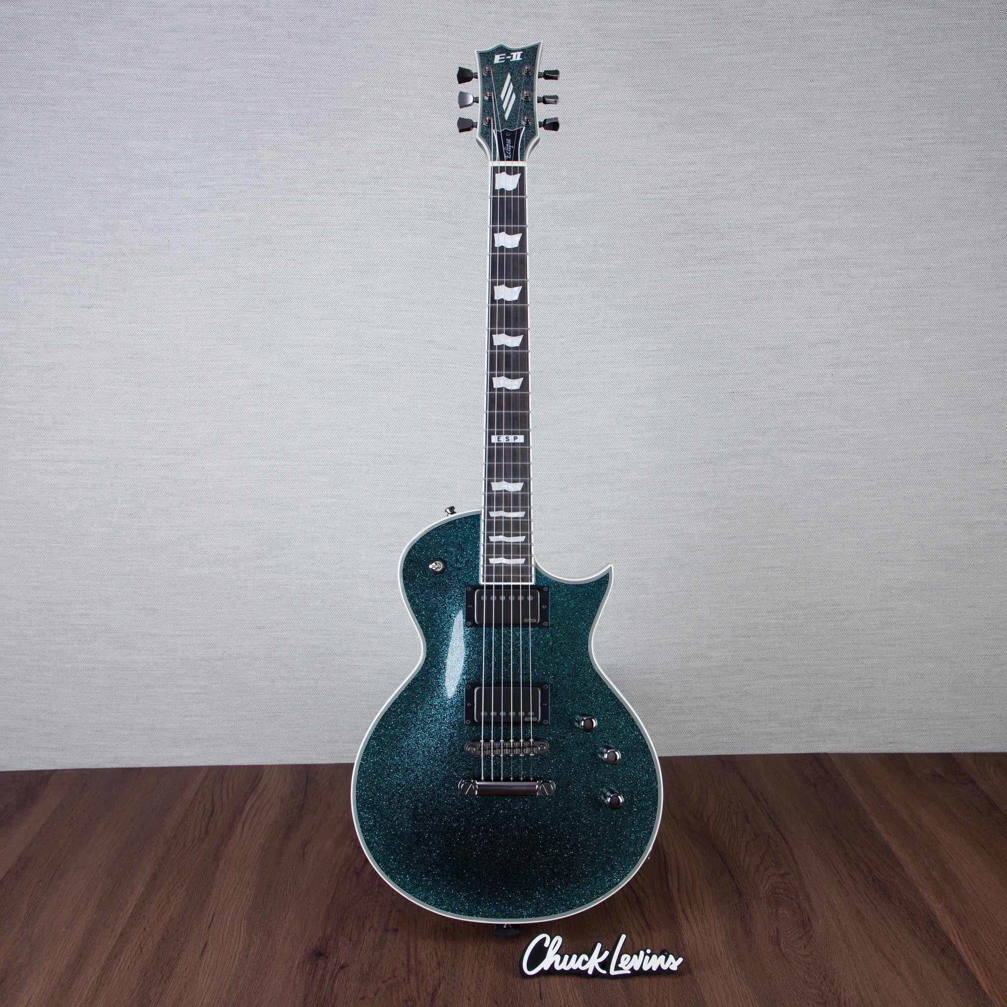 ESP E-II Eclipse DB Electric Guitar - Granite Sparkle - #ES3530243