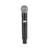 Shure ULXD2/B58 Digital Handheld Wireless Microphone Transmitter with Beta 58 Capsule - G57 Wideband