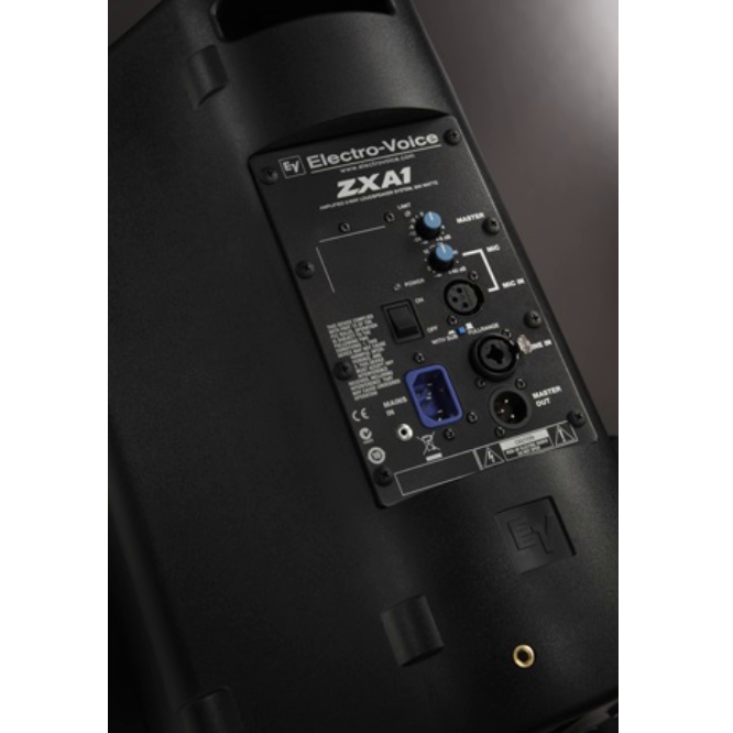 Electro-Voice ZXA1-90B-120V 8" Two-Way Active Full-Range Hybrid Loudspeaker - New