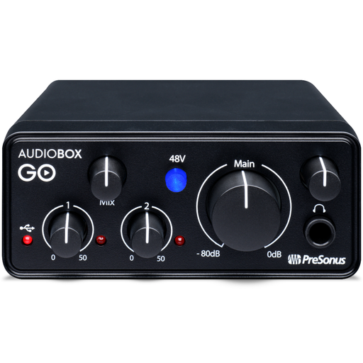 PreSonus Audiobox GO Ultra Compact 2x2 USB Audio Interface
