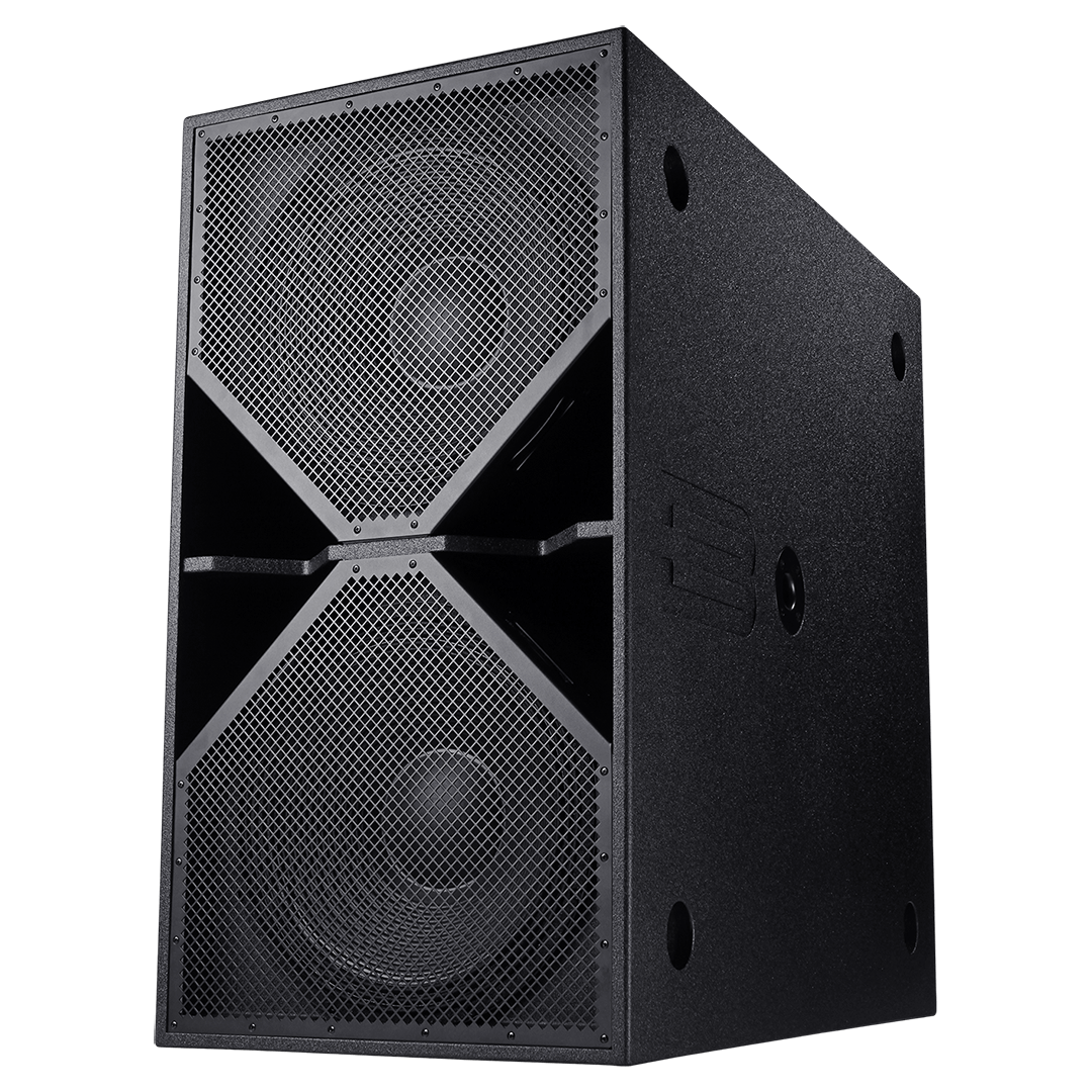 BASSBOSS ZV28-MK3 Dual 18-Inch Powered Sub - Mint, Open Box