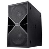 BASSBOSS ZV28-MK3 Dual 18-Inch Powered Sub - Mint, Open Box