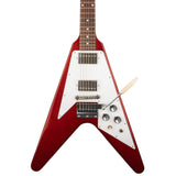 Gibson Custom Shop 1967 Mahogany Flying V with Vibrola, Gloss Finish - Sparkling Burgundy - #101027