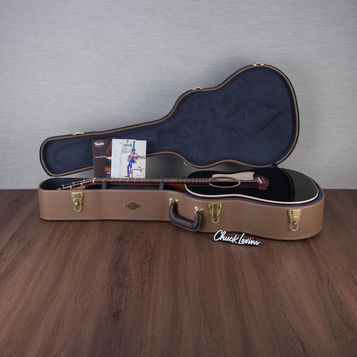 Taylor Gold Label 717e Rosewood/Spruce Acoustic Electric Guitar - Blacktop - #1204215079