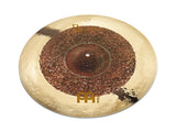 Meinl 22" Byzance Extra Dry Dual Crash Ride Cymbal - New,22 Inch