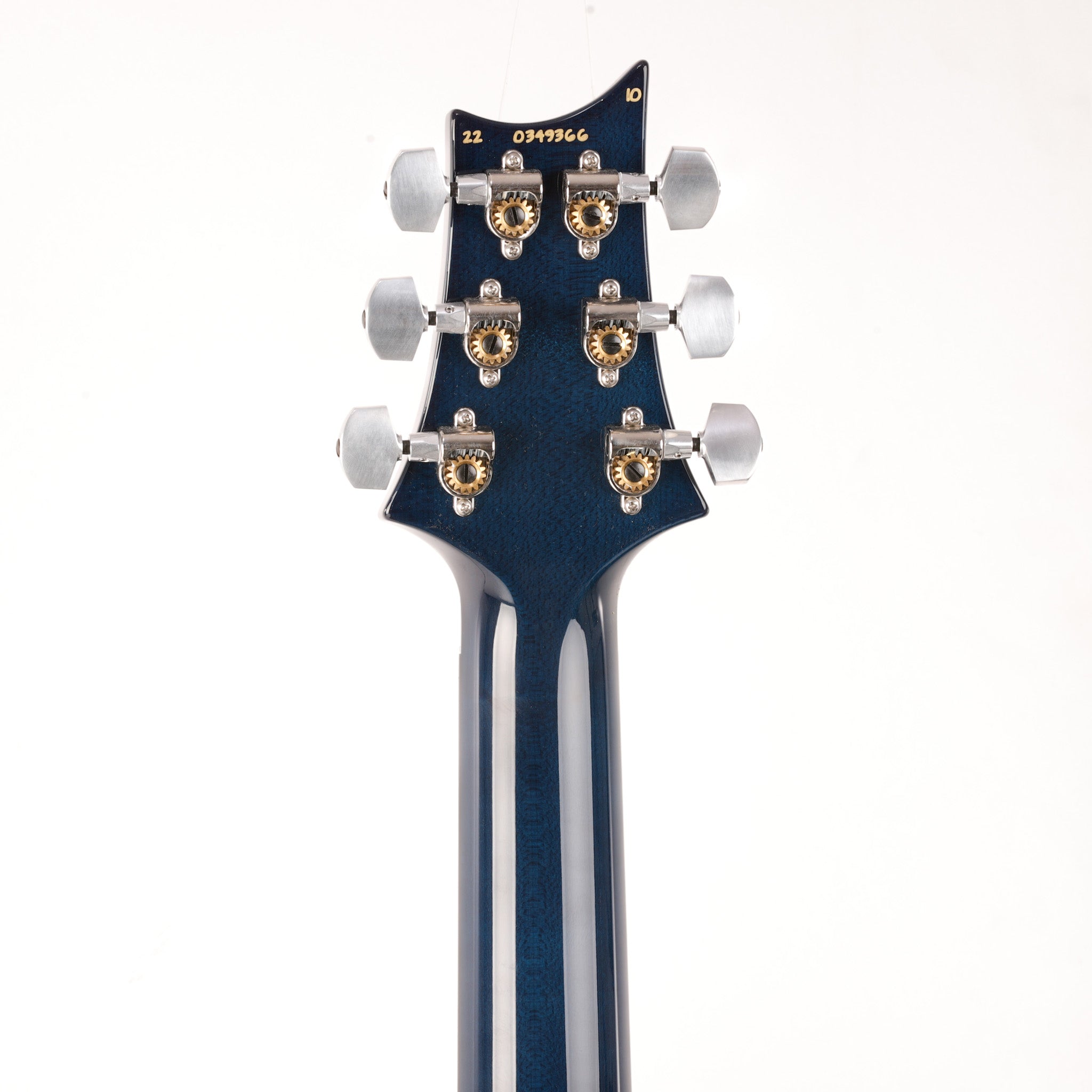 PRS Custom 24 10-Top Floyd Rose Electric Guitar - Blue Matteo