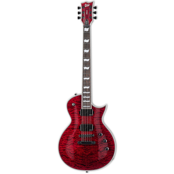 ESP LTD EC-1000 QM Electric Guitar - See Thru Black Cherry – Chuck