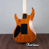 ESP USA M-I DX FR Electric Guitar - Lime Burst - #US25167