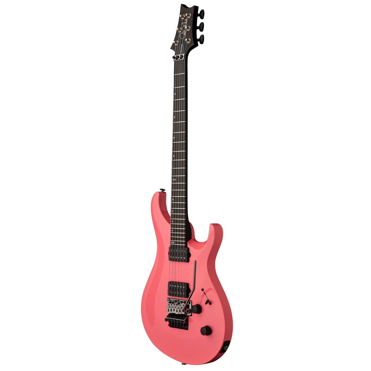 PRS Tekton "Floyd" Electric Guitar with Black Satin Neck - Hot Pink