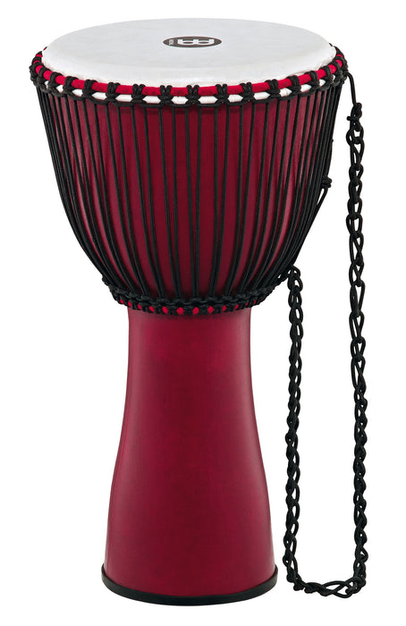 MEINL FADJ7-L Rope Tuned Journey Series Djembe Crimson Red 12"