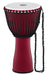 MEINL FADJ7-L Rope Tuned Journey Series Djembe Crimson Red 12"