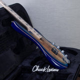 Ernie Ball Music Man Ball Family Reserve StingRay Special 4 H Electric Bass Guitar - Paua Blue Burst - #K08346