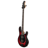 Music Man Stingray Special HH 4-String Bass Guitar - Raspberry Burst - New