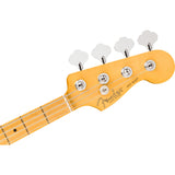 Fender American Professional Jazz Electric Bass Guitar, Maple Fingerboard - Aged Cherry Burst