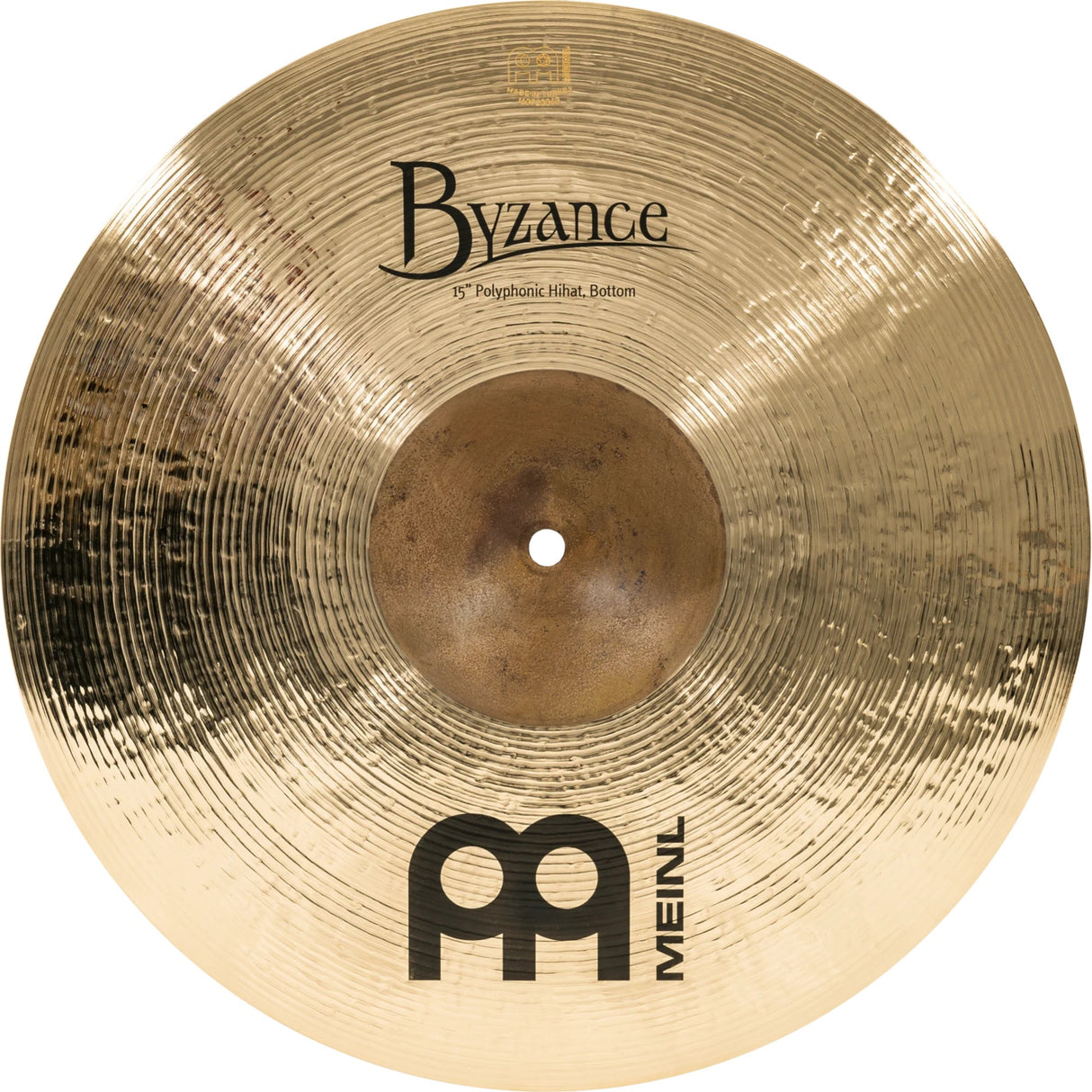 Meinl 15-Inch Byzance Brilliant Polyphonic Hi-Hat Cymbals