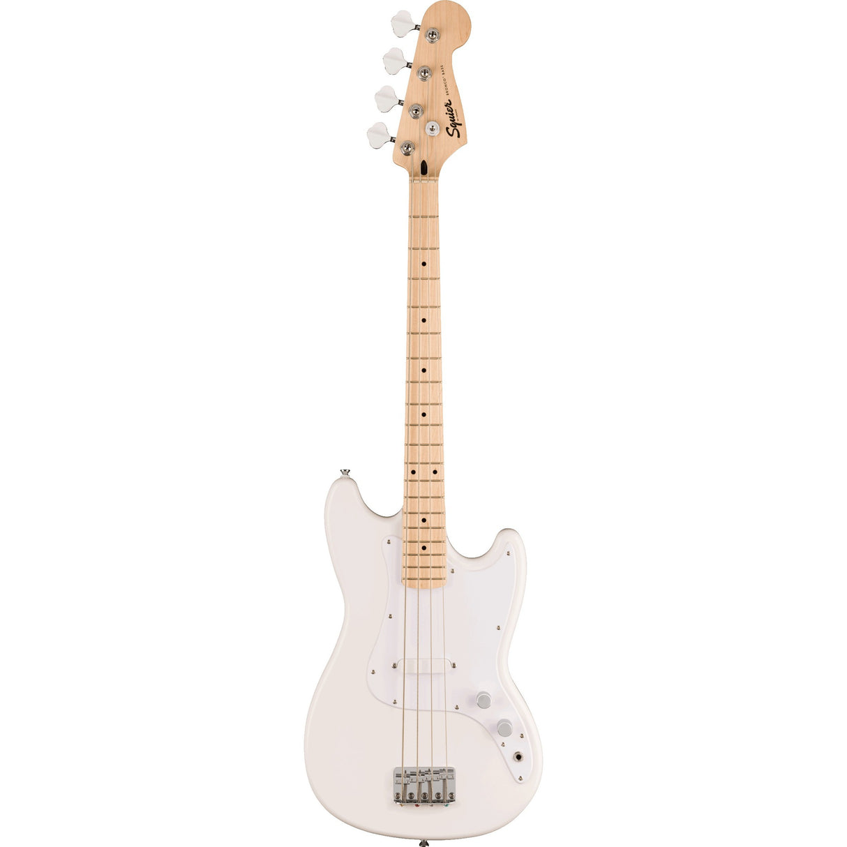 Squier Sonic Bronco Electric Bass Guitar - Arctic White