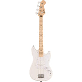 Squier Sonic Bronco Electric Bass Guitar - Arctic White