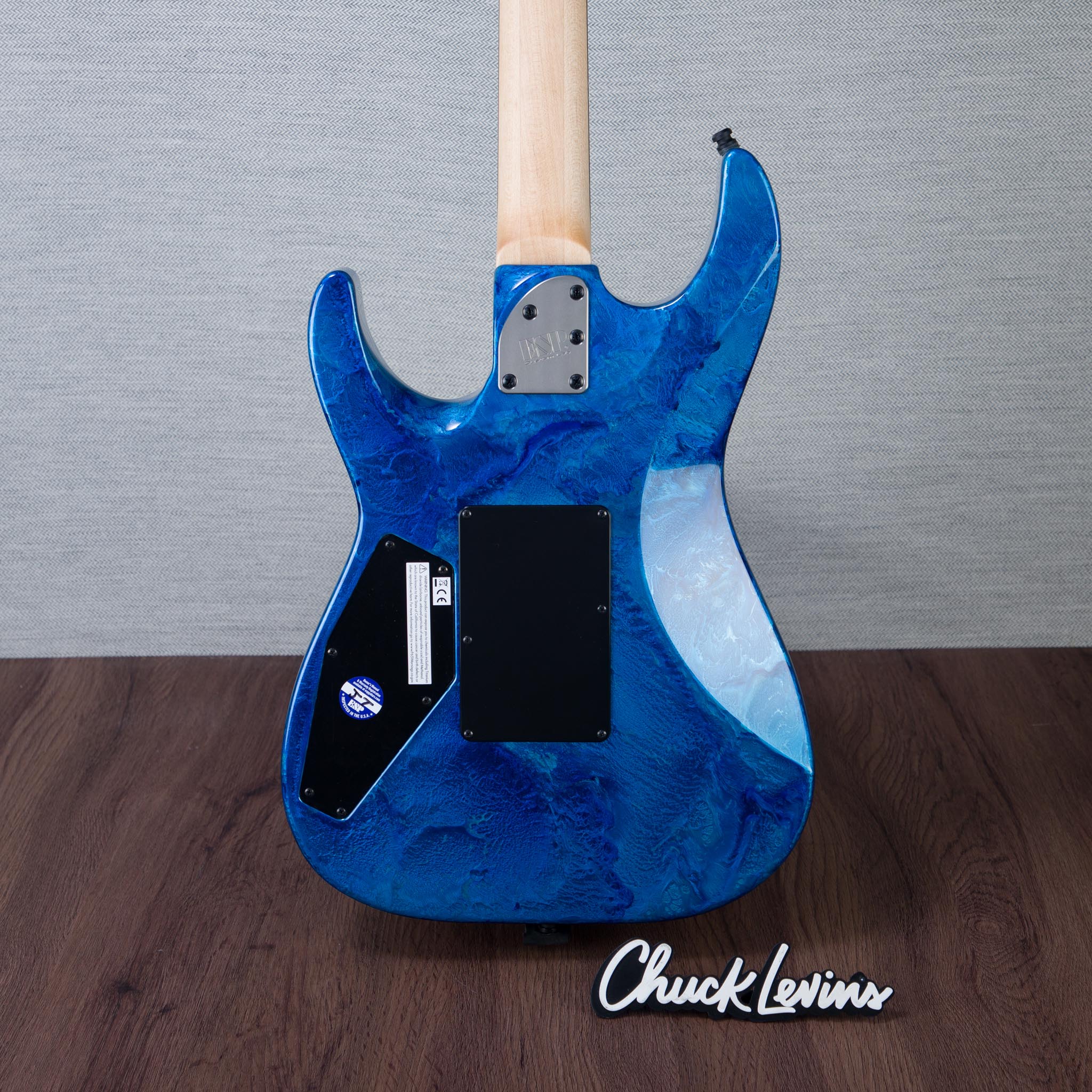 ESP M-II DX Electric Guitar - Blue Lava - #E6001252 – Chuck