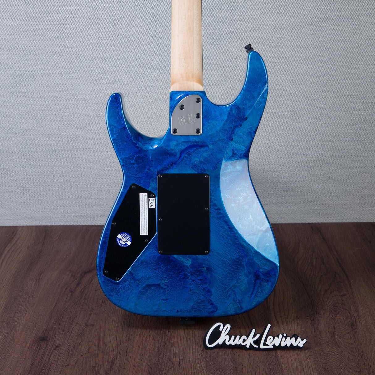 ESP M-II DX Electric Guitar - Blue Lava - #E6001252