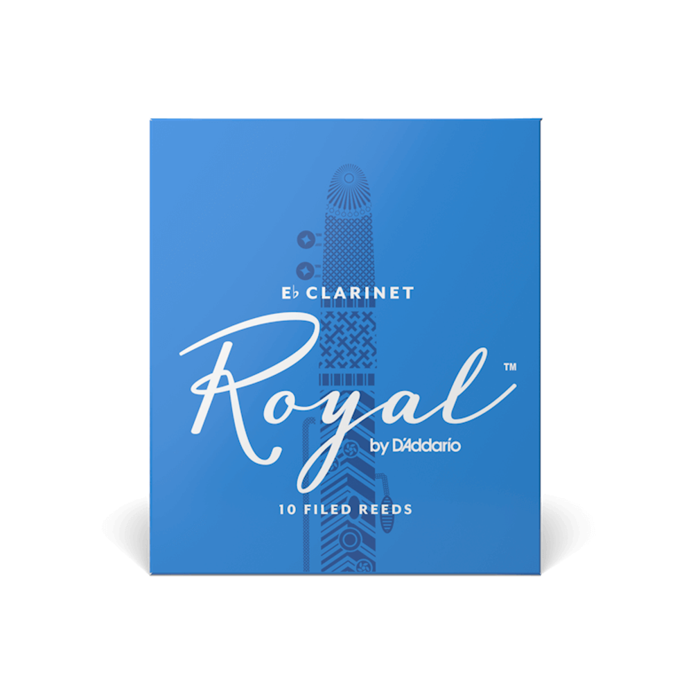D'Addario RBB10 Royal Filed E-Flat Clarinet Reed 10-Pack - New,3