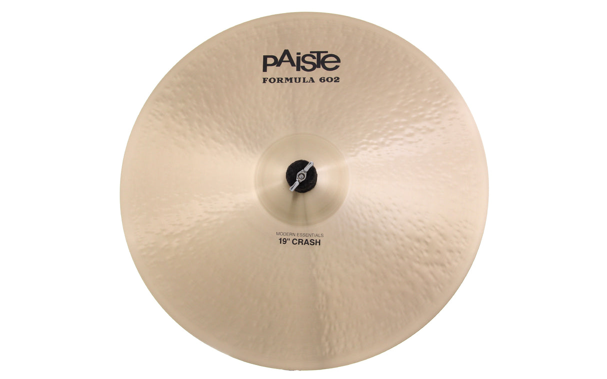 Paiste 19" Formula 602 Modern Essentials Crash Cymbal - New,19 Inch