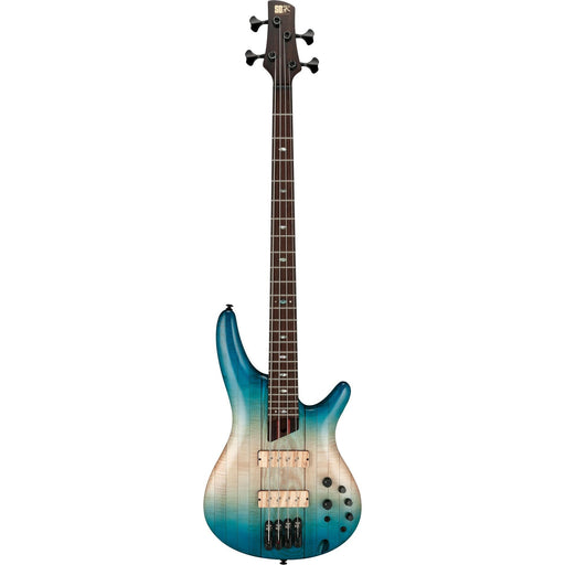 Ibanez 2021 SR4CMLTD Premium 4-String Bass Guitar - Caribbean Islet Low Gloss - Demo, Open Box