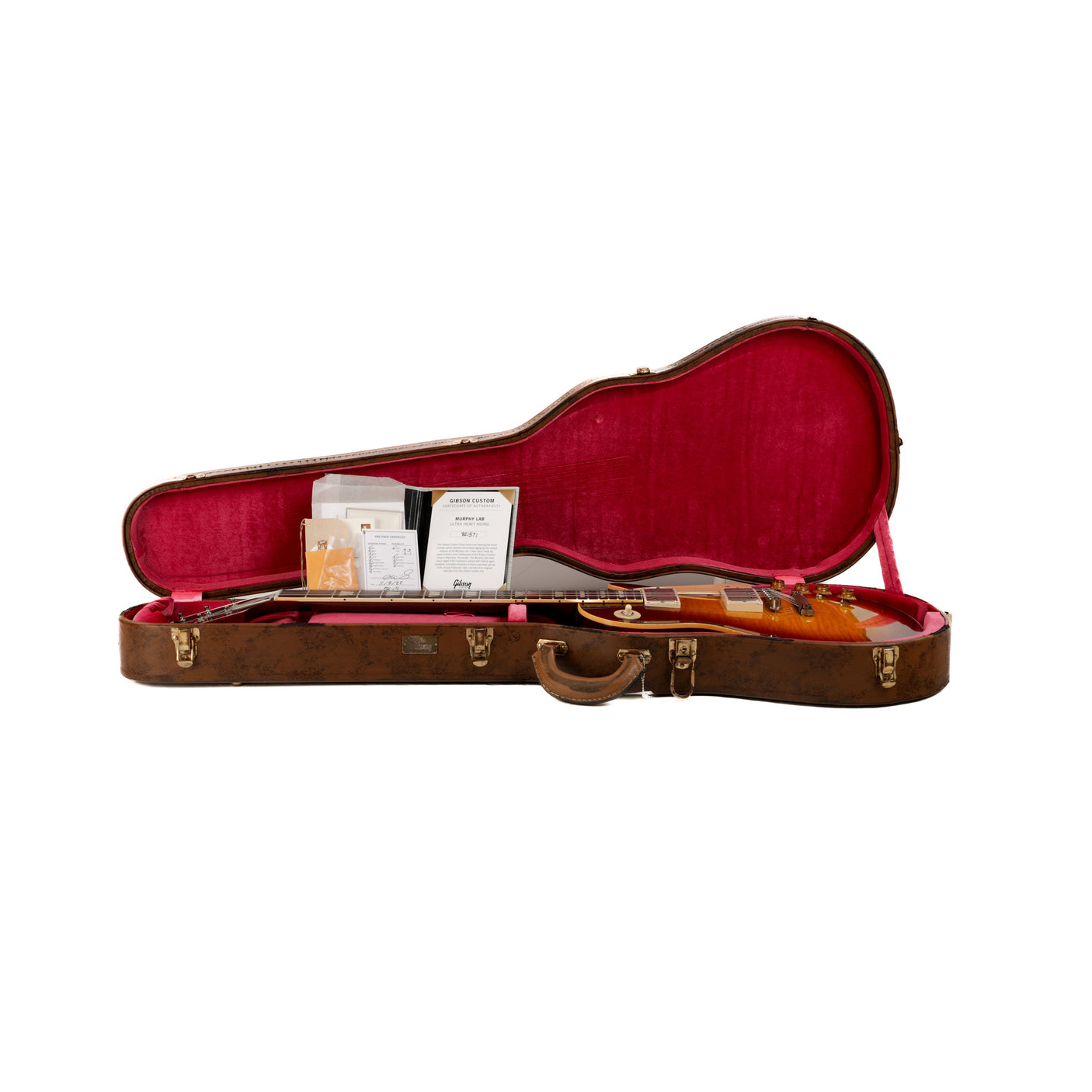 Gibson Custom Shop Murphy Lab 1958 Les Paul Standard - Ultra Heavy Aged Royal Tea Burst - CHUCKSCLUSIVE - #821571