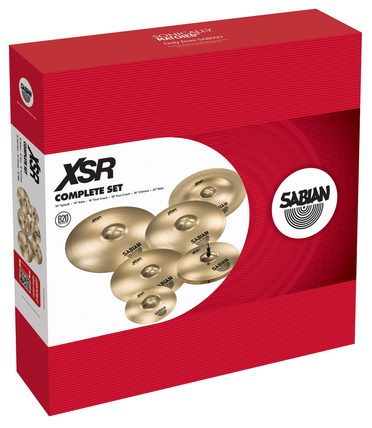 Sabian XSR Complete Cymbal Set