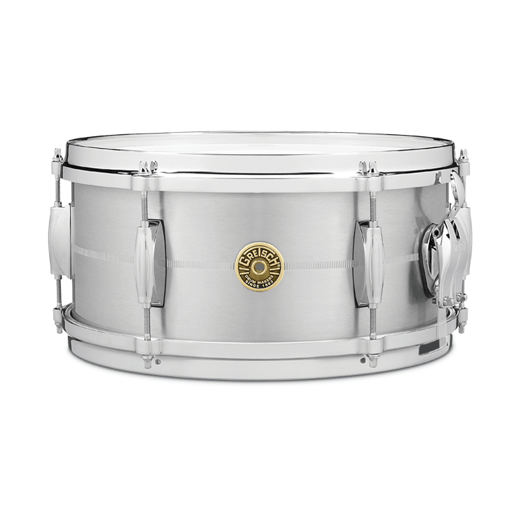 Gretsch USA 6x13-Inch Solid Aluminum Snare Drum