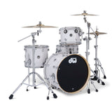 DW DWe 4-Piece Drum Kit Bundle - White Marine Pearl