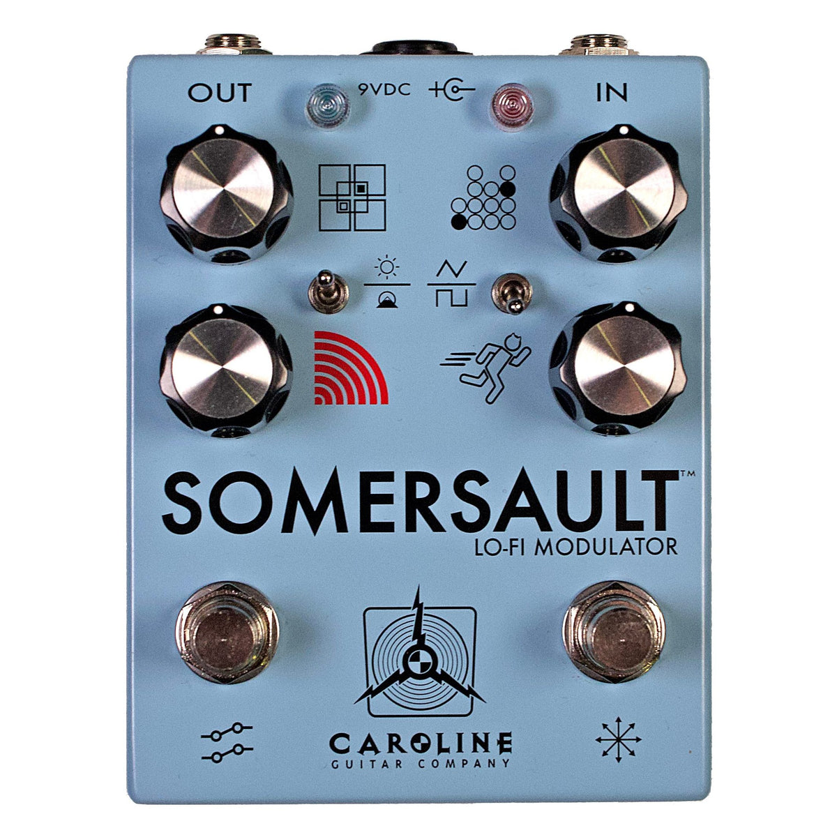 Caroline Guitar Company Somersault Lo-Fi Modulator Guitar Effects Pedal