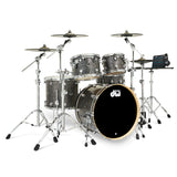DW DWe 5-Piece Drum Kit Bundle - Black Galaxy