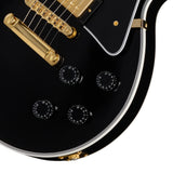 Gibson Custom Shop Les Paul Custom Long Scale Electric Guitar - Ebony