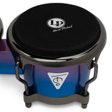 Latin Percussion Tony Succar Signature Bongos - Rainbow with Black Nickel-Plated Hardware