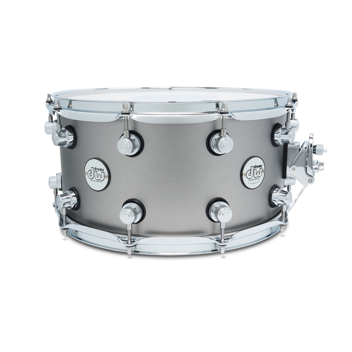 DW 7 x 14-Inch Design Series Limited Edition Snare Drum - Titanium Satin