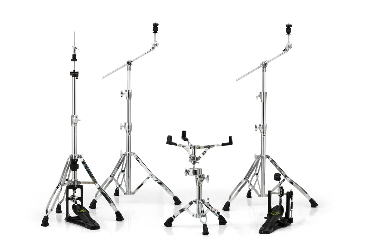 Mapex HP8005 Armory Hardware Pack with P800 Single Pedal - Chrome Plated
