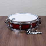 Tama 4 x 14-Inch Starclassic Bubinga Snare Drum - Volcanic Red Burst