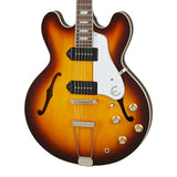 Epiphone USA Casino Semi-Hollow Body Guitar - Vintage Burst - New