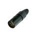 Neutrik NC4MX-BAG Cable End X Series 4 Pin Male - Black/Silver