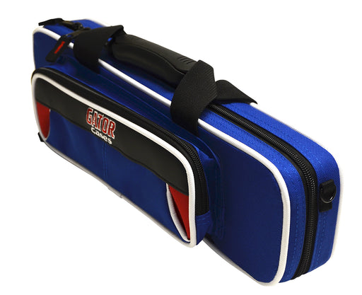 Gator GL-FLUTE-RB Spirit Series Lightweight Flute Case, Red And Blue