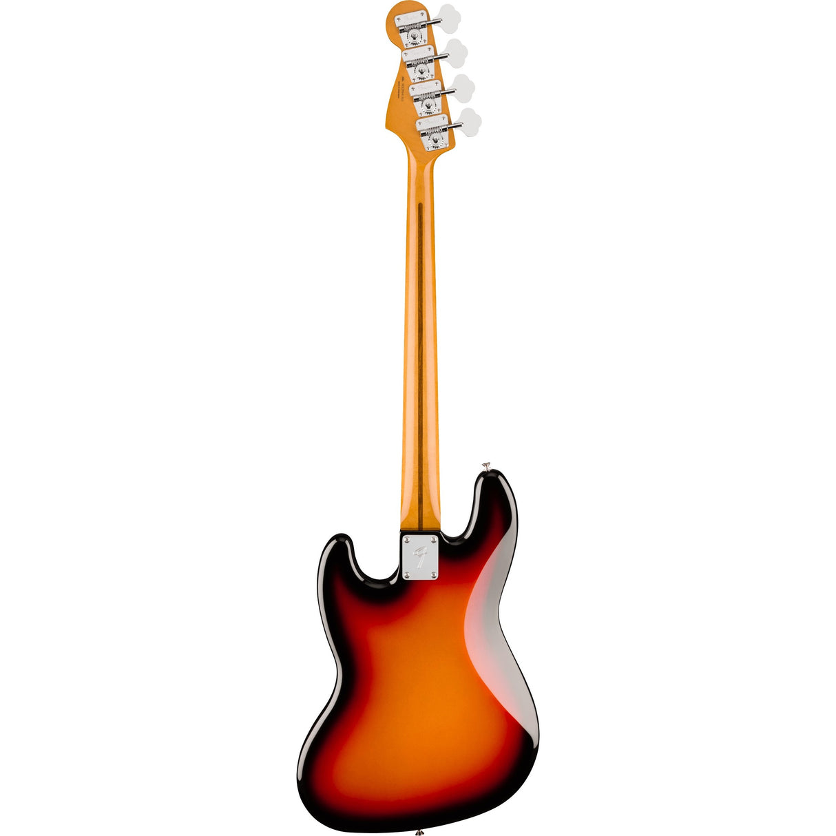 Fender Vintera III Early '70s Jazz Electric Bass Guitar, Maple Fingerboard - 3-Color Sunburst